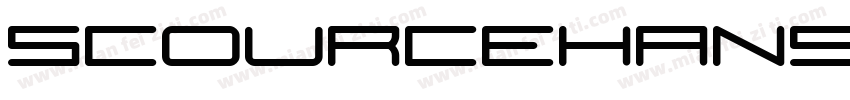 scourcehanserifcn bold字体转换